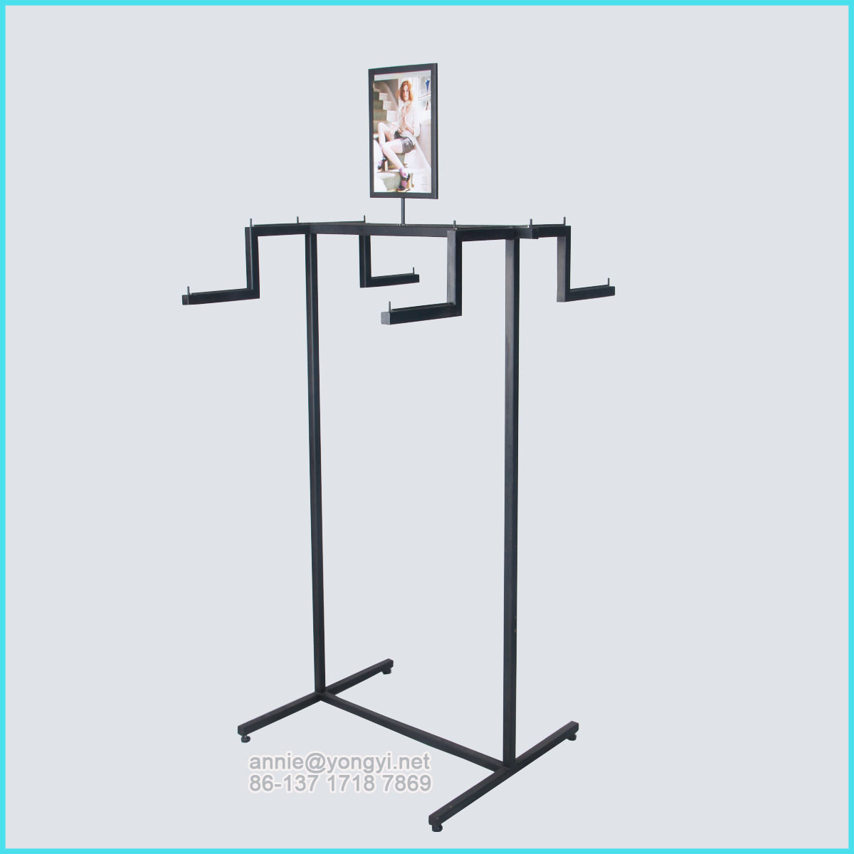 OEM high quality retail store clothes hanger rack