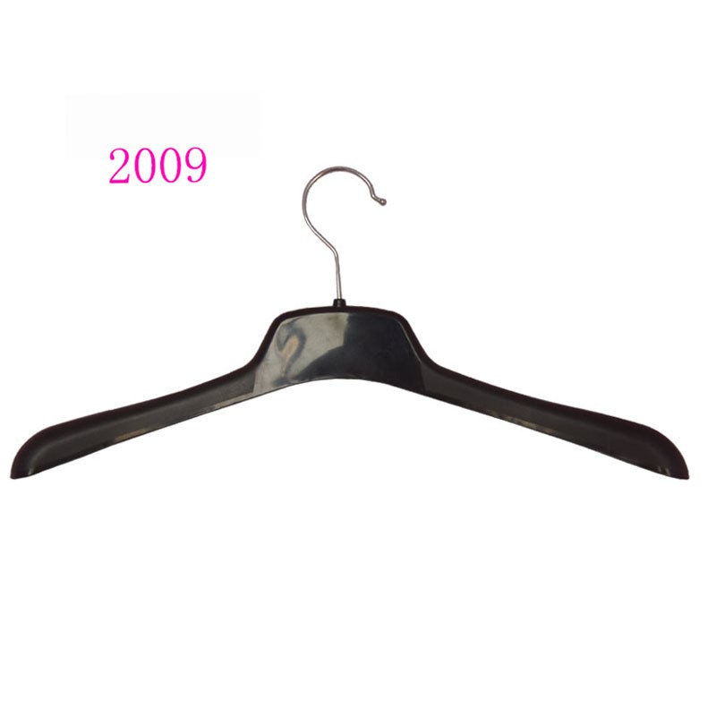 2018 new style coats hanger with metal hook for clothes plastic hanger