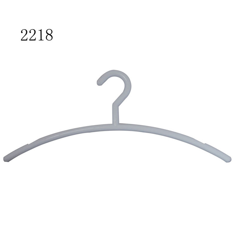Display adult plastic clothes rack hangers