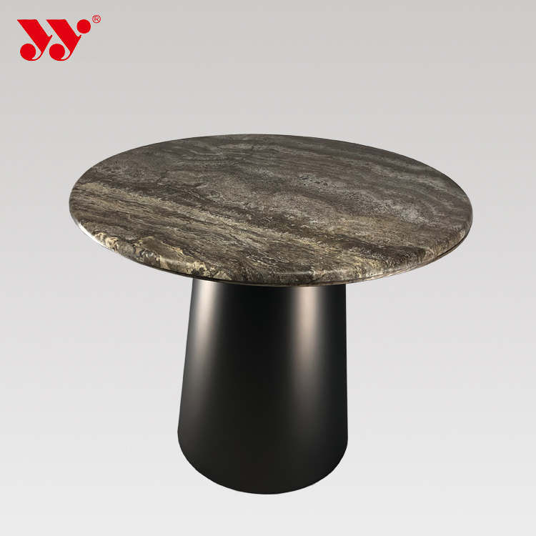 Fashion Marble Tea Round Table Hotel Living Room Round Table 