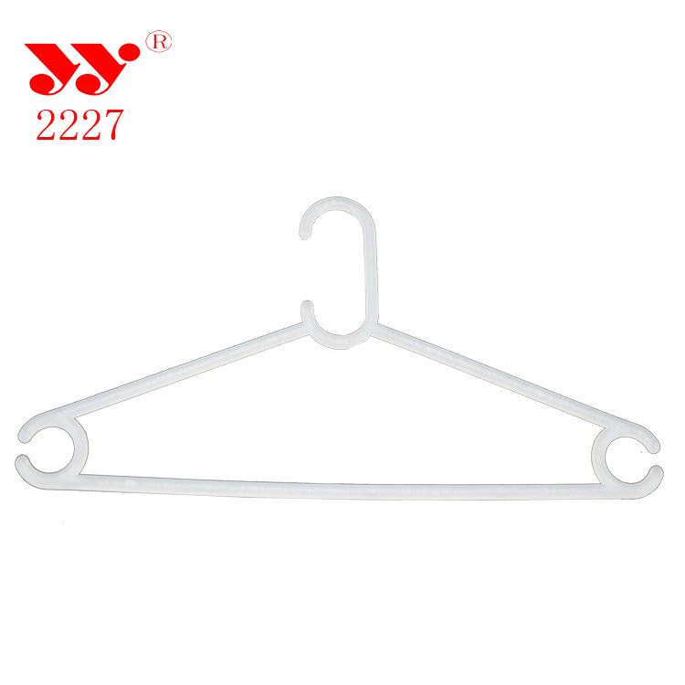  Multi-purpose all-plastic hanger for drying laundry room rack