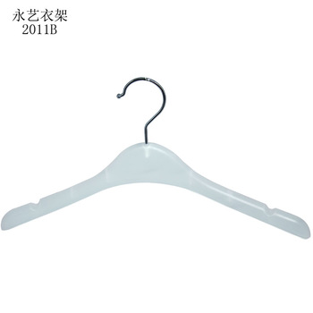 Adult Female Plastic White Hanger Clothes Store Hangers